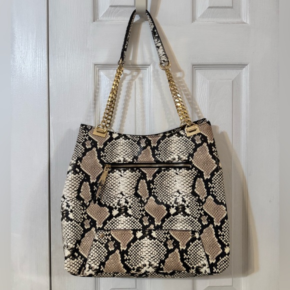 [NWOT] I.N.C. Trippi Chain Tote | Snake Print - Picture 2 of 4